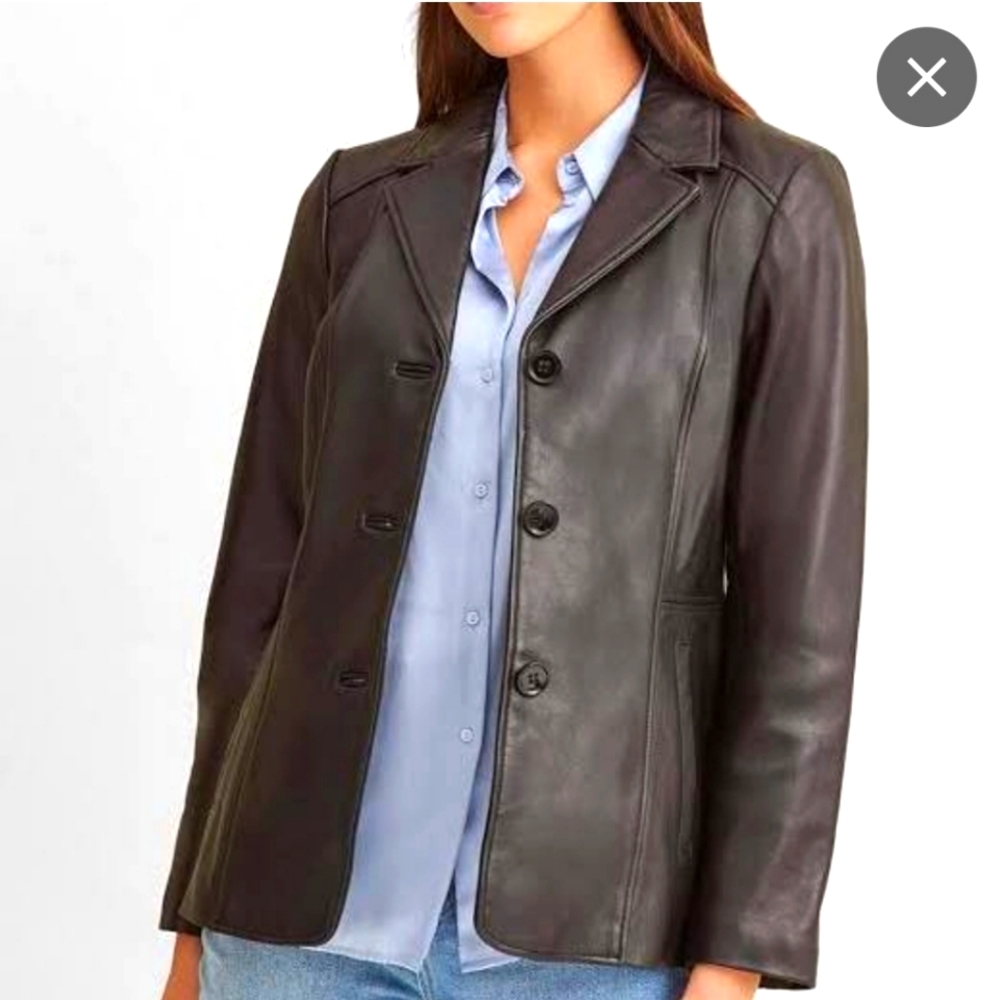 Vintage 90's Wilson's Pelle Studio Leather Jacket